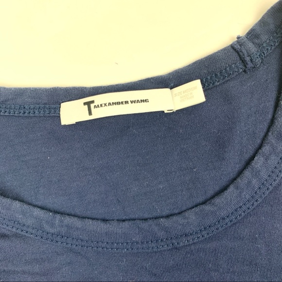 T by ALEXANDER WANG Overlap Layered Sleeveless Dress - Picture 7 of 7